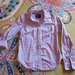 Plaid "Favorite" Button Up